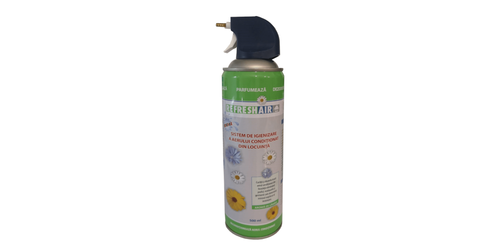 Spray curatat aer conditionat REFRESHAIR parfum de lamaie